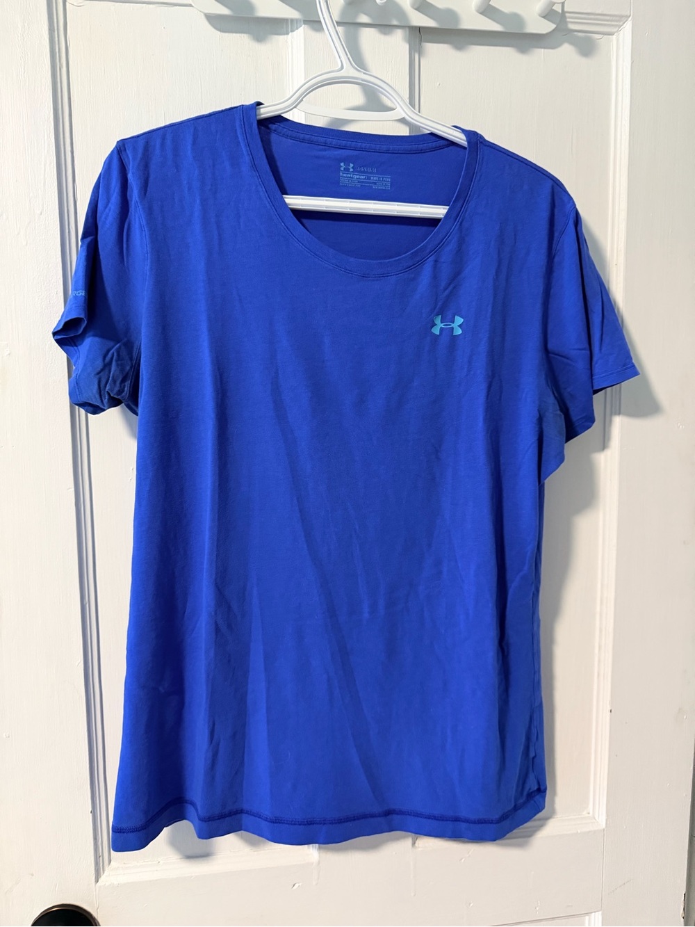 Under Armour Women Short Sleeve Performance Tee - Royal Blue
